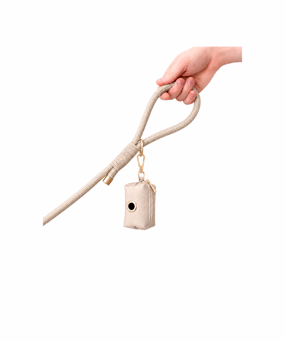 Pochette sac à crottes Beige - Image 2