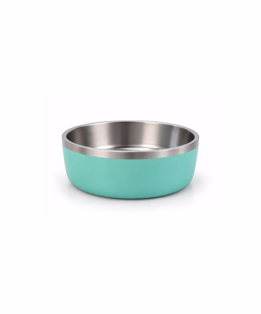 Gamelle Inox pour chien Turquoise - Image 2