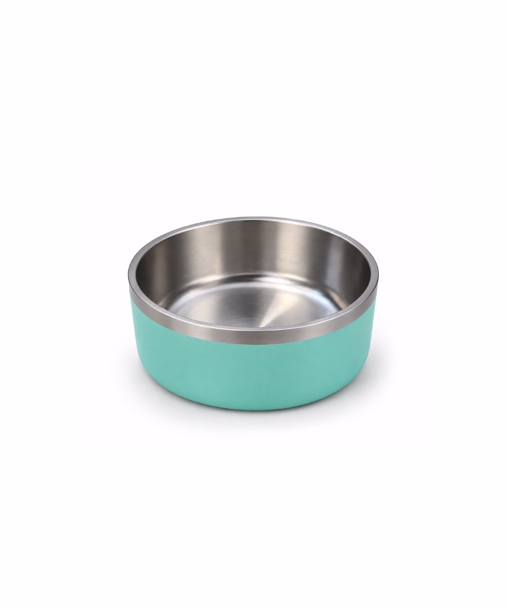 Gamelle Inox pour chien Turquoise - Image 1