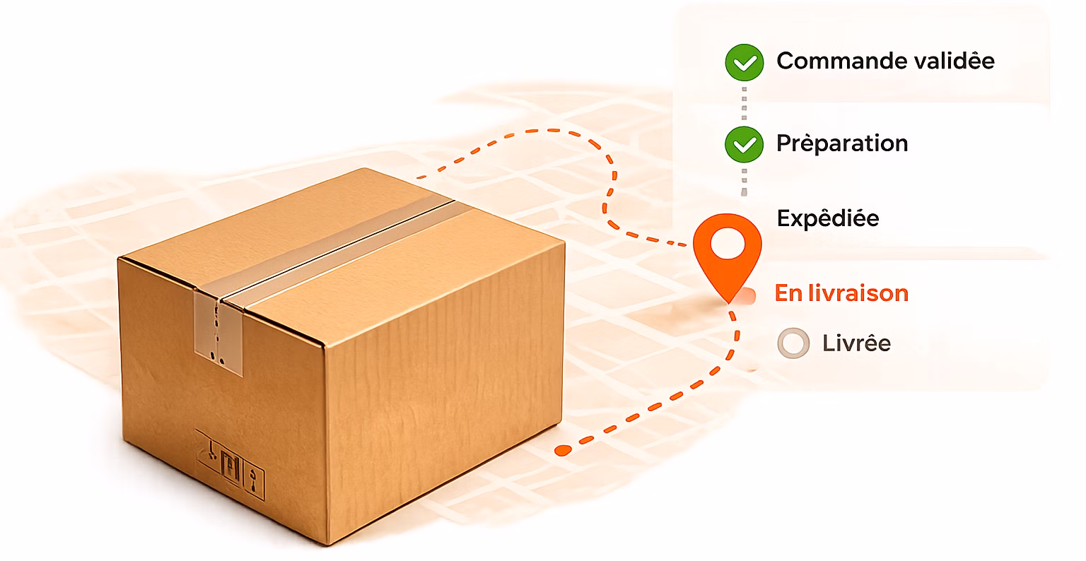 Suivi de commande Houppet